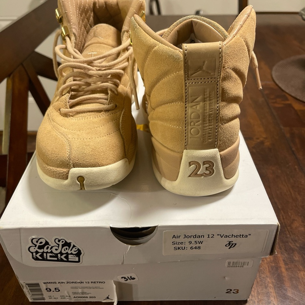 Jordan women’s 12 retro vachetta